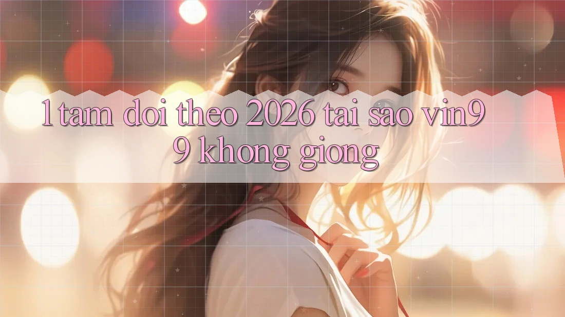 1. Tầm Dõi theo 2026: Tại Sao Vin99 Không giống? 1. Tầm Dõi theo 2026: Tại Sao Vin99 Không giống?