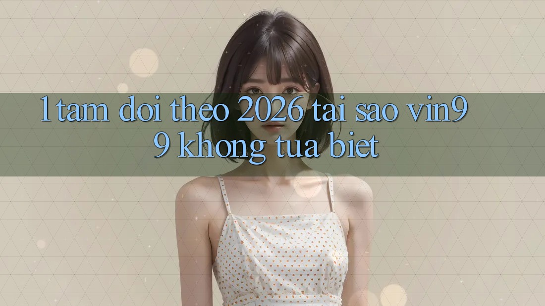 1. Tầm Dõi theo 2026: Tại Sao Vin99 Không tựa Biệt? 1. Tầm Dõi theo 2026: Tại Sao Vin99 Không tựa Biệt?
