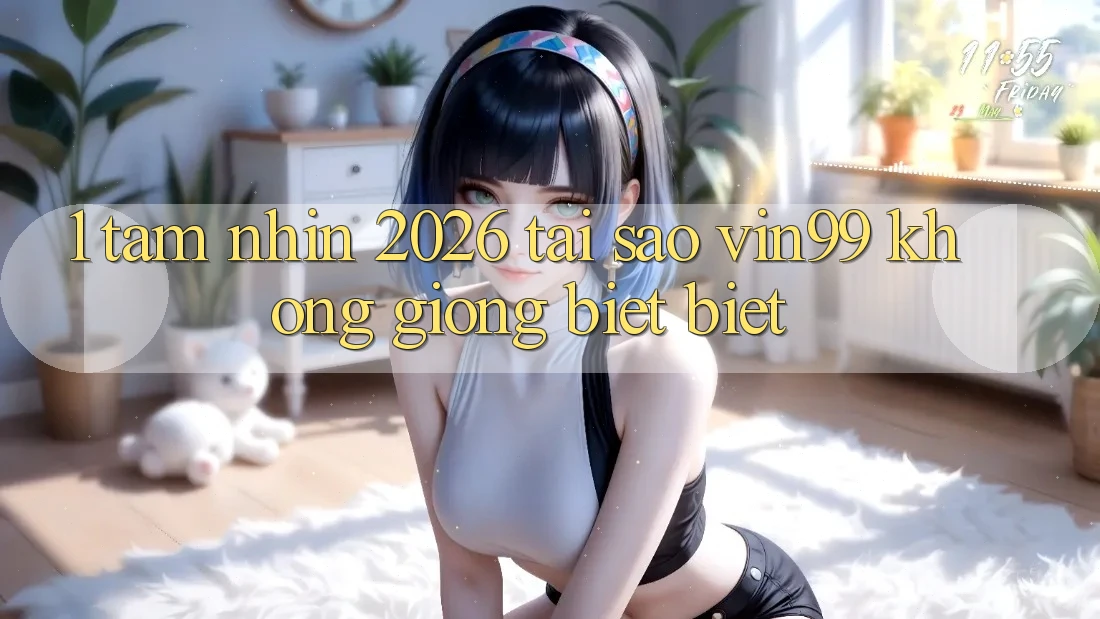 1. Tầm Nhìn 2026: Tại Sao Vin99 Không giống biệt Biệt? 1. Tầm Nhìn 2026: Tại Sao Vin99 Không giống biệt Biệt?