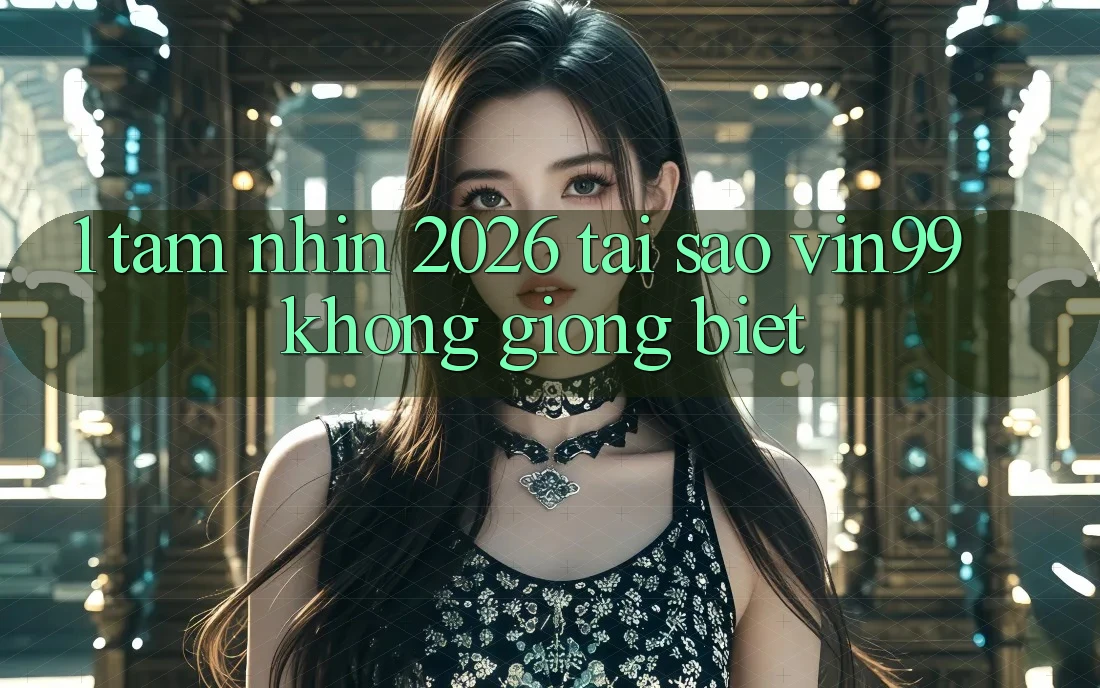 1. Tầm Nhìn 2026: Tại Sao Vin99 Không giống Biệt? 1. Tầm Nhìn 2026: Tại Sao Vin99 Không giống Biệt?