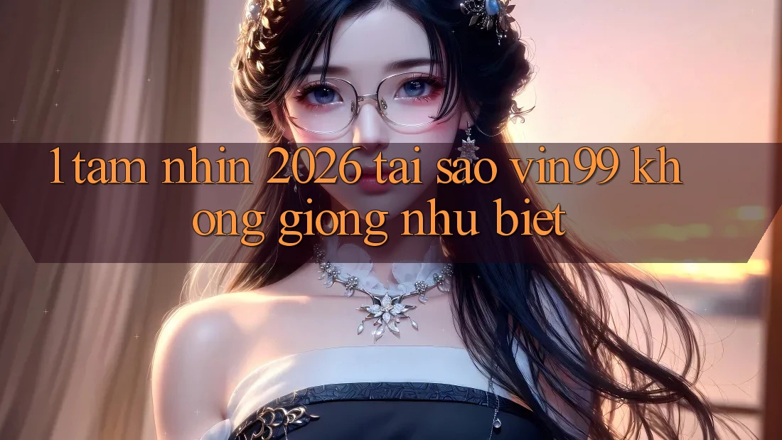 1. Tầm Nhìn 2026: Tại Sao Vin99 Không giống như Biệt? 1. Tầm Nhìn 2026: Tại Sao Vin99 Không giống như Biệt?