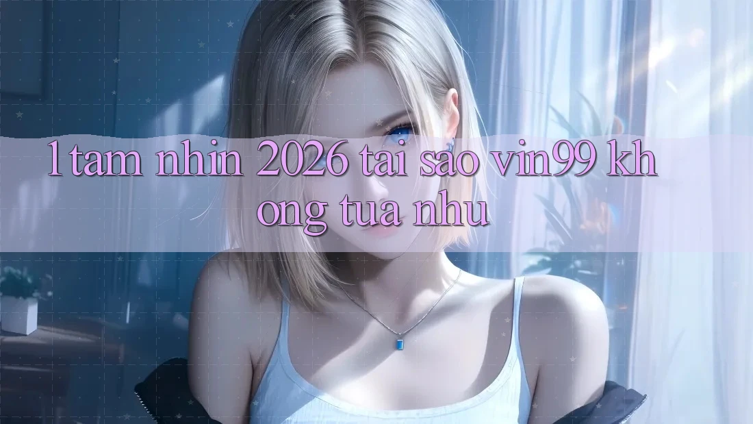 1. Tầm Nhìn 2026: Tại Sao Vin99 Không tựa như? 1. Tầm Nhìn 2026: Tại Sao Vin99 Không tựa như?