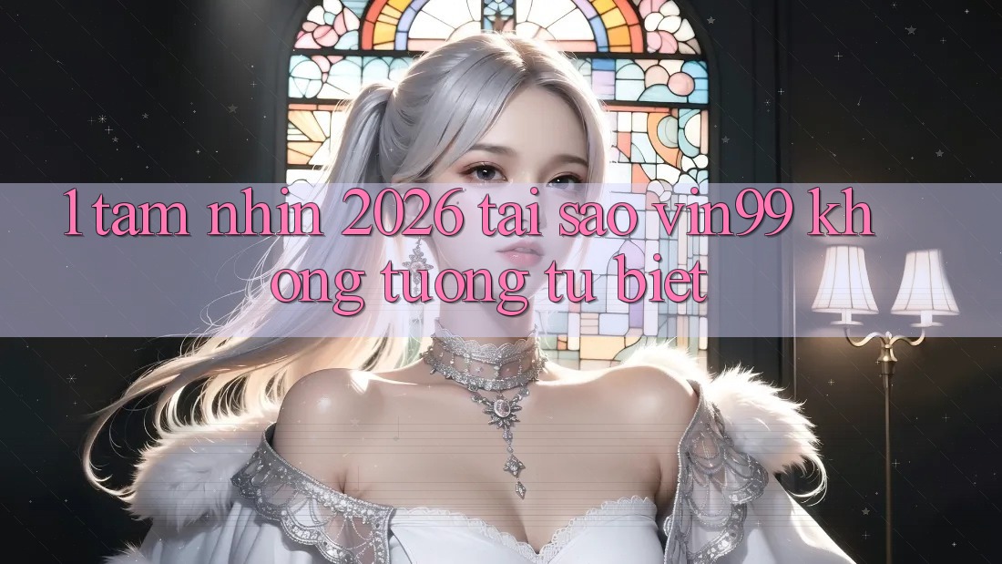 1. Tầm Nhìn 2026: Tại Sao Vin99 Không tương tự Biệt? 1. Tầm Nhìn 2026: Tại Sao Vin99 Không tương tự Biệt?