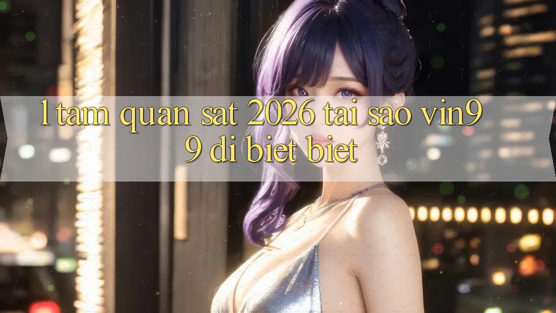 1. Tầm Quan sát 2026: Tại Sao Vin99 Dị biệt Biệt? 1. Tầm Quan sát 2026: Tại Sao Vin99 Dị biệt Biệt?