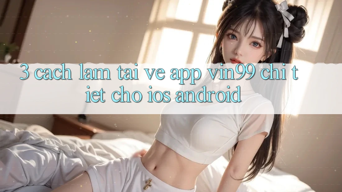 3. Cách làm Tải về App Vin99 Chi Tiết Cho iOS & Android 3. Cách làm Tải về App Vin99 Chi Tiết Cho iOS & Android