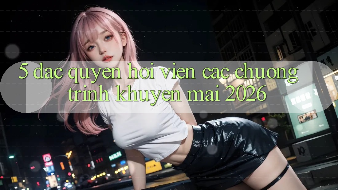 5. Đặc Quyền Hội Viên & Các Chương Trình Khuyến Mãi 2026 5. Đặc Quyền Hội Viên & Các Chương Trình Khuyến Mãi 2026