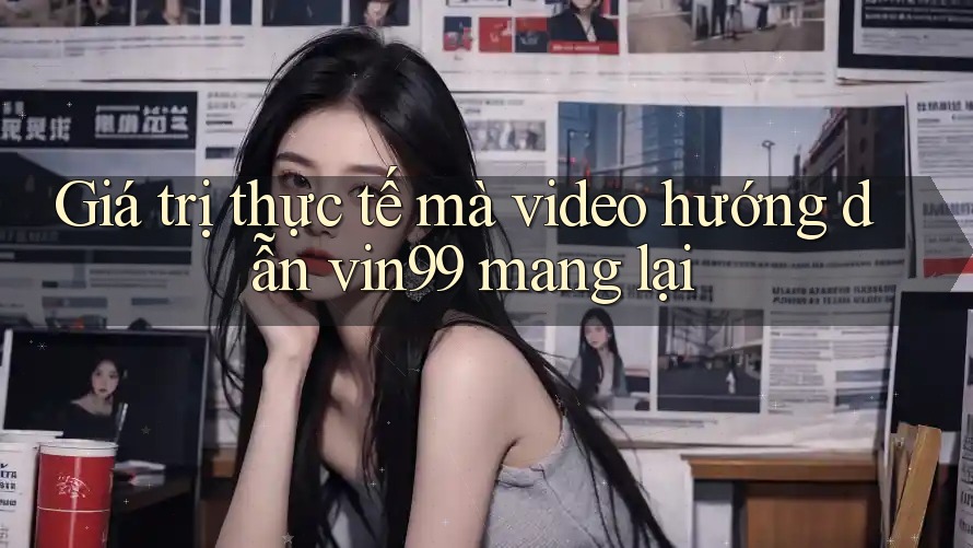 Giá trị thực tế mà video hướng dẫn vin99 mang lại