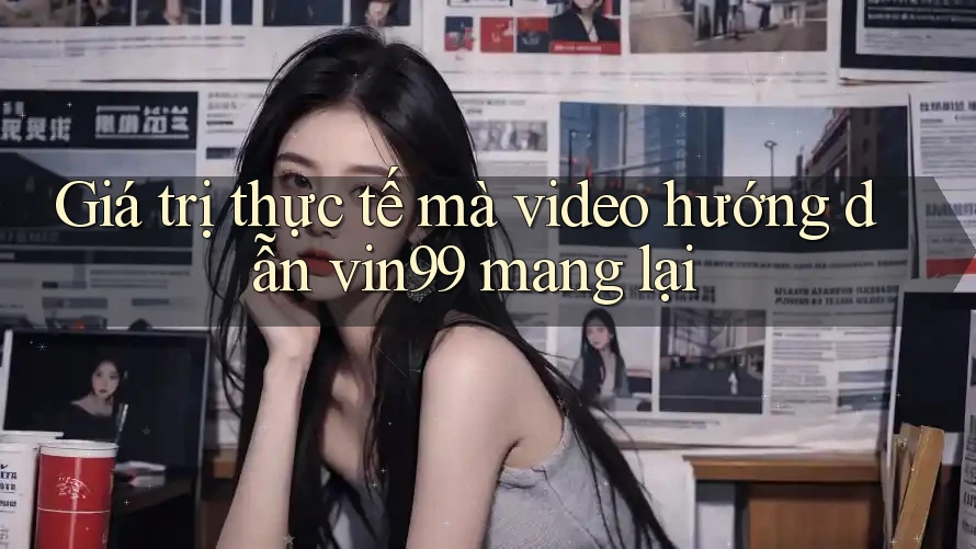 Giá trị thực tế mà video hướng dẫn vin99 mang lại