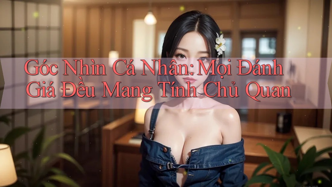 Góc Nhìn Cá Nhân: Mọi Đánh Giá Đều Mang Tính Chủ Quan Góc Nhìn Cá Nhân: Mọi Đánh Giá Đều Mang Tính Chủ Quan