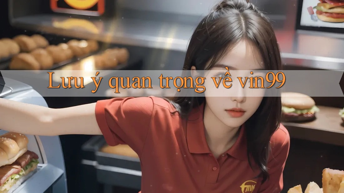 Lưu ý quan trọng về vin99