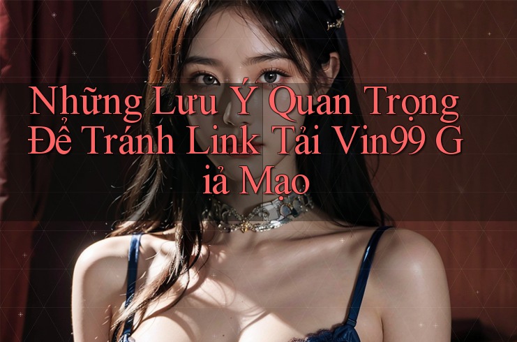 Những Lưu Ý Quan Trọng Để Tránh Link Tải Vin99 Giả Mạo