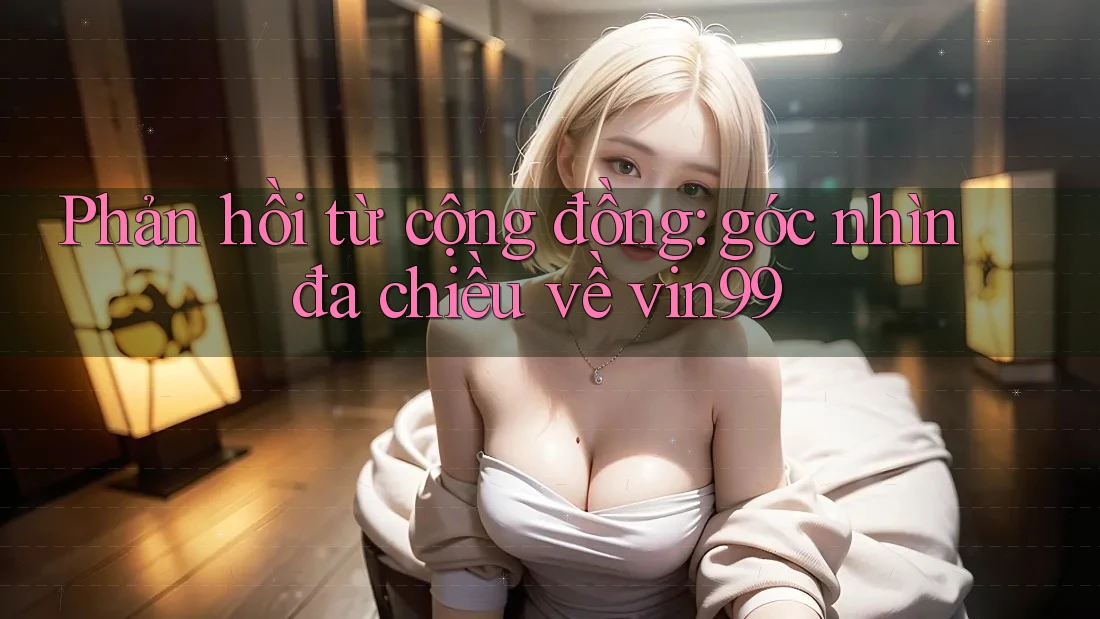 Phản hồi từ cộng đồng: góc nhìn đa chiều về vin99 Phản hồi từ cộng đồng: góc nhìn đa chiều về vin99