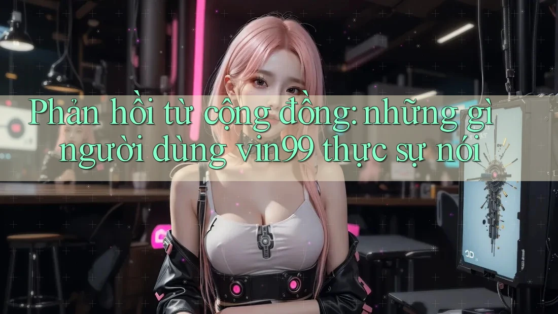 Phản hồi từ cộng đồng: những gì người dùng vin99 thực sự nói Phản hồi từ cộng đồng: những gì người dùng vin99 thực sự nói