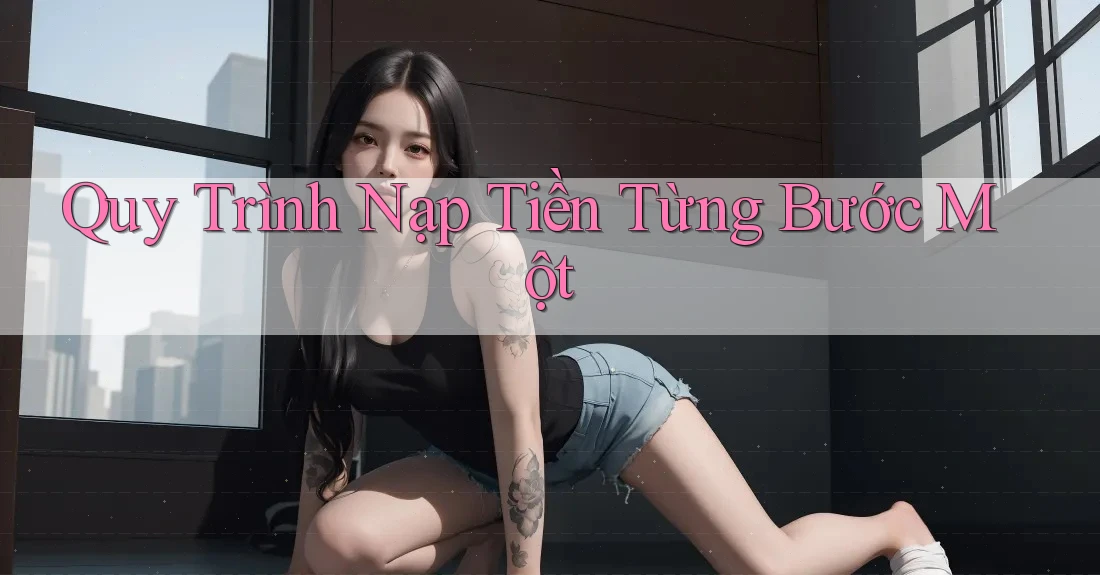 Quy Trình Nạp Tiền Từng Bước Một Quy Trình Nạp Tiền Từng Bước Một