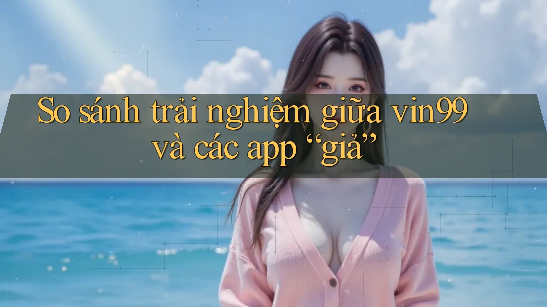 So sánh trải nghiệm giữa vin99 và các app “giả” So sánh trải nghiệm giữa vin99 và các app “giả”