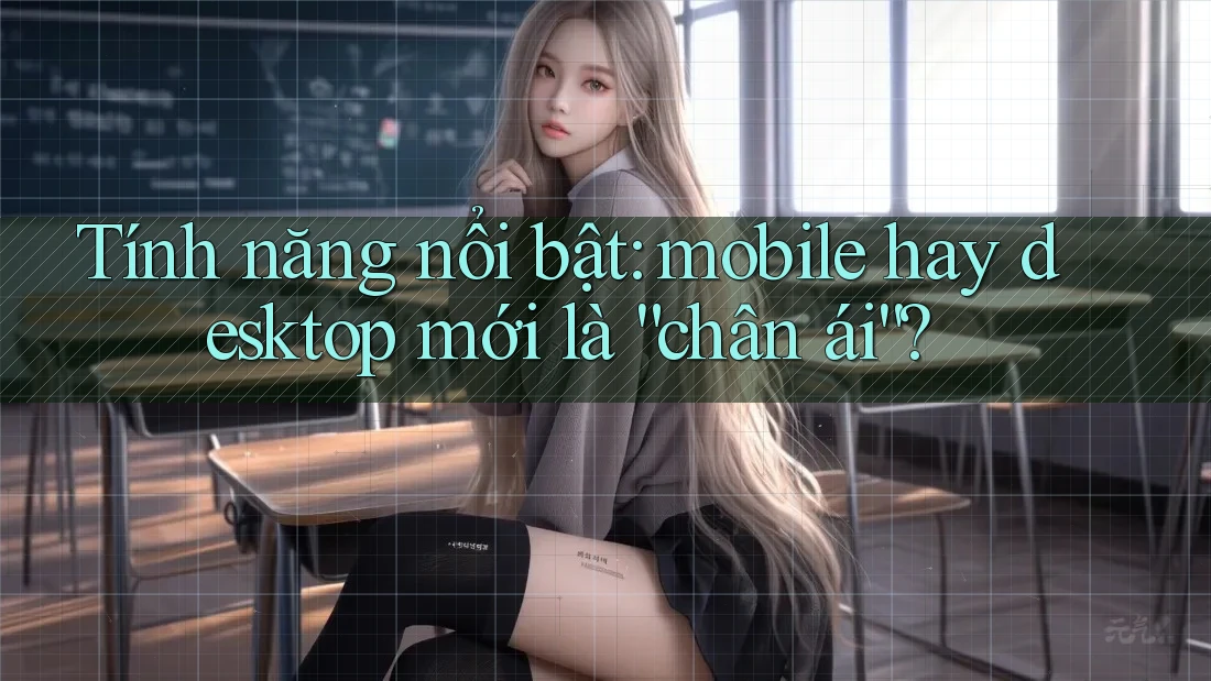 Tính năng nổi bật: mobile hay desktop mới là “chân ái”? Tính năng nổi bật: mobile hay desktop mới là “chân ái”?