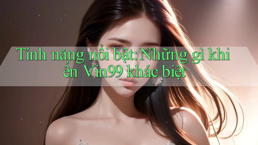Tính năng nổi bật: Những gì khiến Vin99 khác biệt Tính năng nổi bật: Những gì khiến Vin99 khác biệt