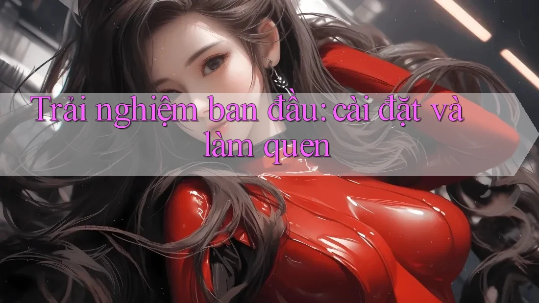 Trải nghiệm ban đầu: cài đặt và làm quen