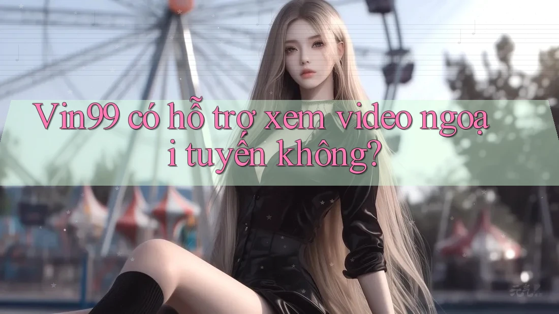 Vin99 có hỗ trợ xem video ngoại tuyến không? Vin99 có hỗ trợ xem video ngoại tuyến không?