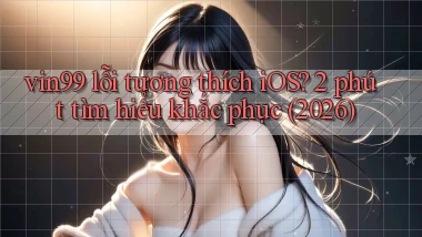 vin99 lỗi tương thích iOS 2 phút tìm hiểu khắc phục (2026)