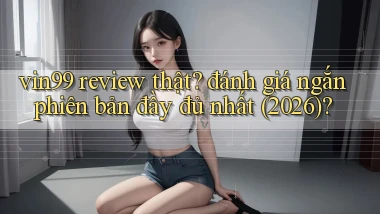 vin99 review thật đánh giá ngắn phiên bản đầy đủ nhất (2026)