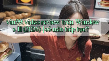 vin99 video review trên Windows 11 (2026) có nên tiếp tục